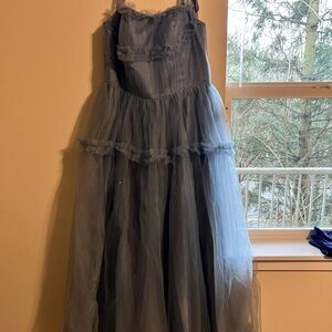Elegant Blue Kids Dress